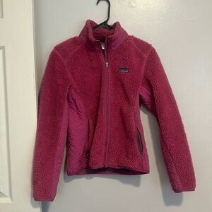 Pink Patagonia fleece